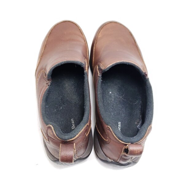 L.L. Bean Casual Loafers Men's Size 8 Brown Leather - Picture 7 of 8